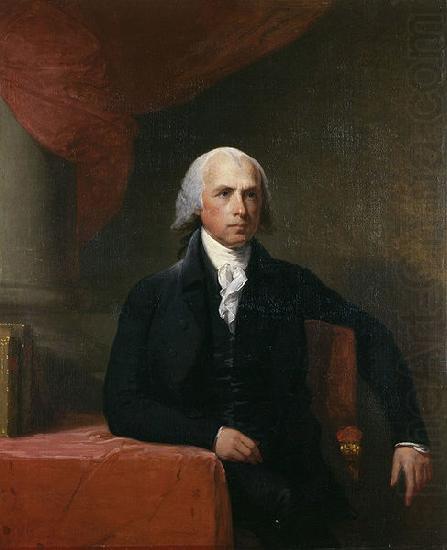 Portrait of James Madison, Gilbert Stuart